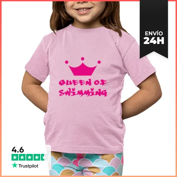 Camiseta Clásica Para Niños Camisa De Nadar - Deporte - El