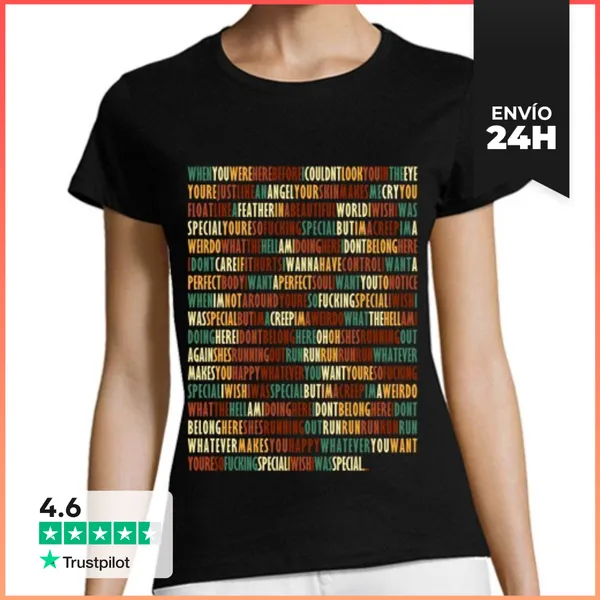 Camiseta Mujer Clásica Creep - RadioHead LaTostadora