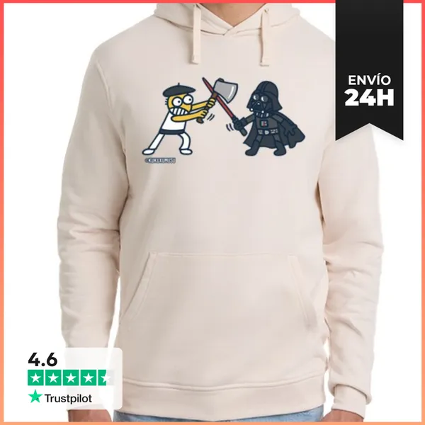 Sudadera Unisex Con Capucha AIZKOGALAXIA LaTostadora