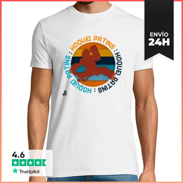 Camiseta Hombre Clásica Hoquei Patins - Rodona Porter LaTostadora
