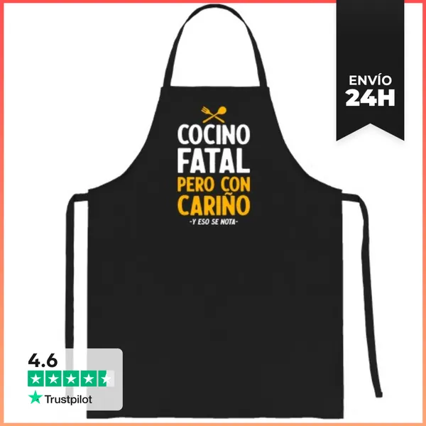 Delantal Cocino Fatal Regalos Para El Dia Del Padre LaTostadora