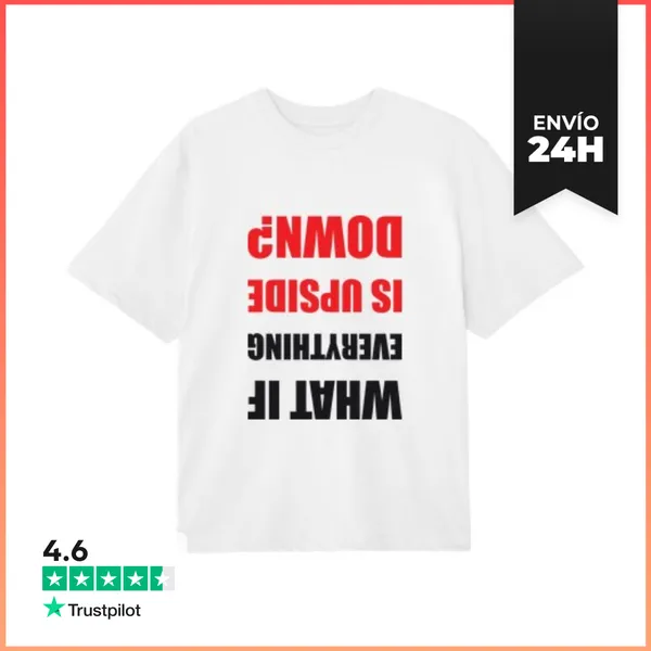 Camiseta Oversize Upside Down LaTostadora