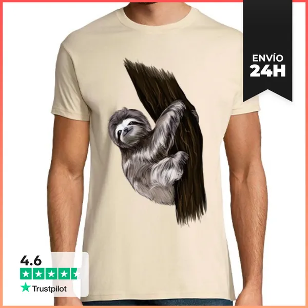 Camiseta Hombre Clásica PEREZOSO LaTostadora