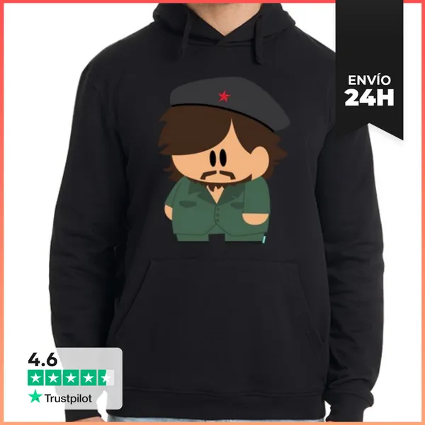 Sudadera Unisex Con Capucha Bubble Che Guevara LaTostadora