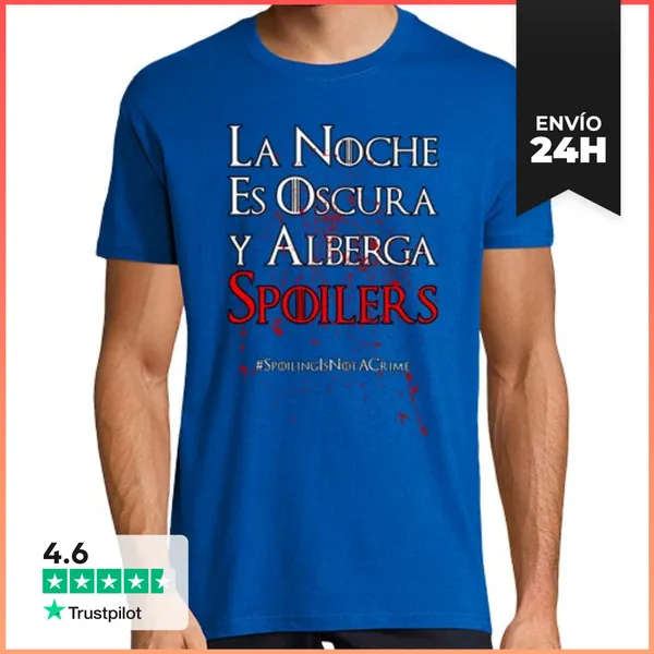 Camiseta Hombre Clásica LA NOCHE H LaTostadora
