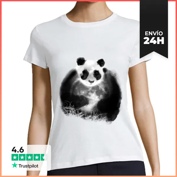 Camiseta Mujer Clásica Moon Catcher LaTostadora