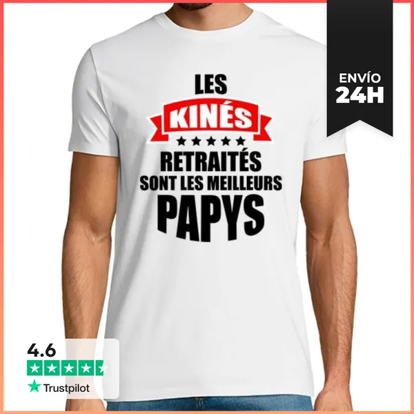 Camiseta Hombre Clásica Los Fisioterapeutas Jubilados Son Los M