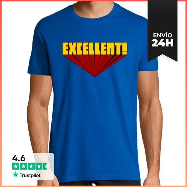 Camiseta Hombre Clásica Excellent! LaTostadora