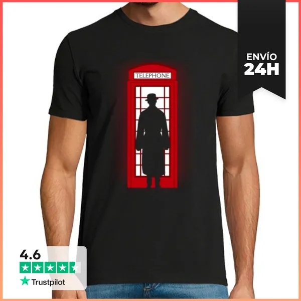 Camiseta Hombre Clásica Inspector Spacetime LaTostadora