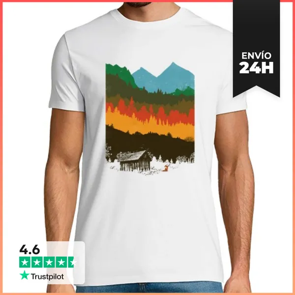 Camiseta Hombre Clásica Temporada De Caza LaTostadora