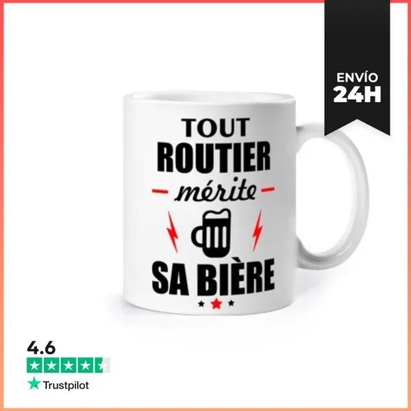 Taza Todo Camino Regalo Dia Del Padre Cervez LaTostadora