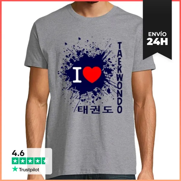 Camiseta Hombre Clásica Taekwondo LaTostadora