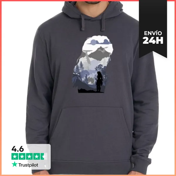 Sudadera Unisex Con Capucha Horiz LaTostadora