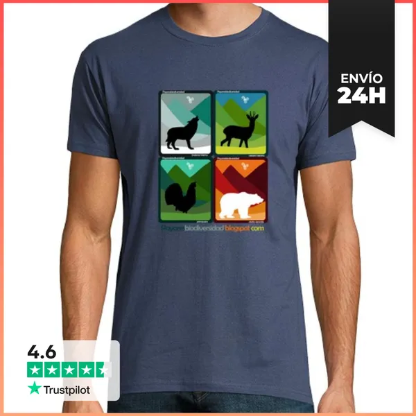 Camiseta Hombre Clásica Payaresbiodiversidad LaTostadora