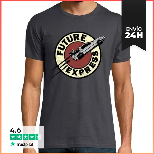 Camiseta Hombre Clásica Future Express H LaTostadora