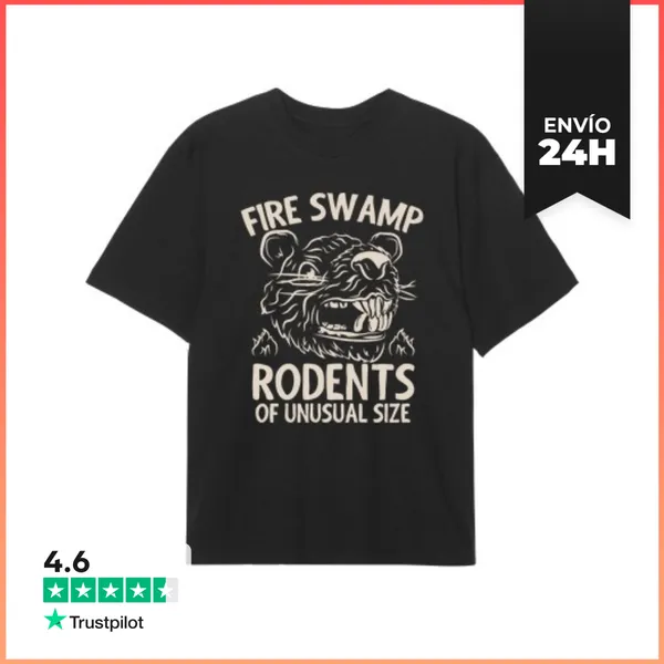 Camiseta Oversize Rodents Of Unusual Size LaTostadora