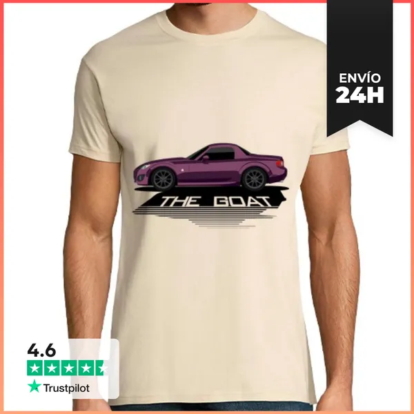 Camiseta Hombre Clásica Camiseta The Goat Radiant Ebony Mica