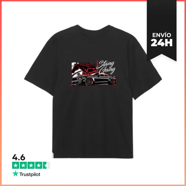 Camiseta Oversize Stang Gang LaTostadora