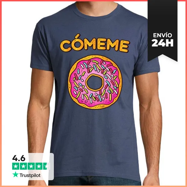 Camiseta Hombre Clásica Cómeme... LaTostadora