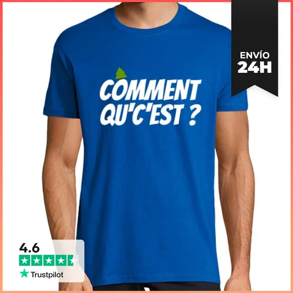 Camiseta Hombre Clásica Cómo Es LaTostadora