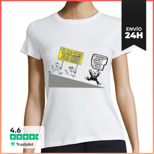 Camiseta Mujer Clásica Dia De La Mujer - Igualdad LaTostadora