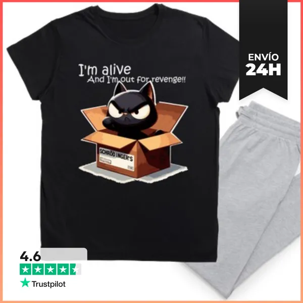 Pijama Schrodinger Cat LaTostadora