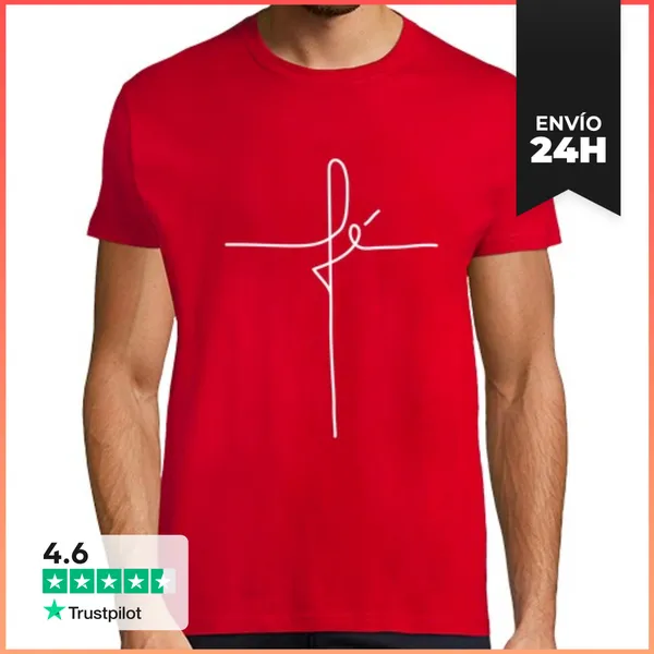 Camiseta Hombre Clásica Fe LaTostadora