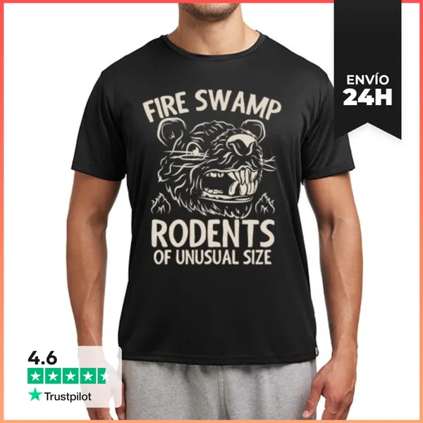 Camiseta Deportiva Hombre Rodents Of Unusual Size LaTostadora