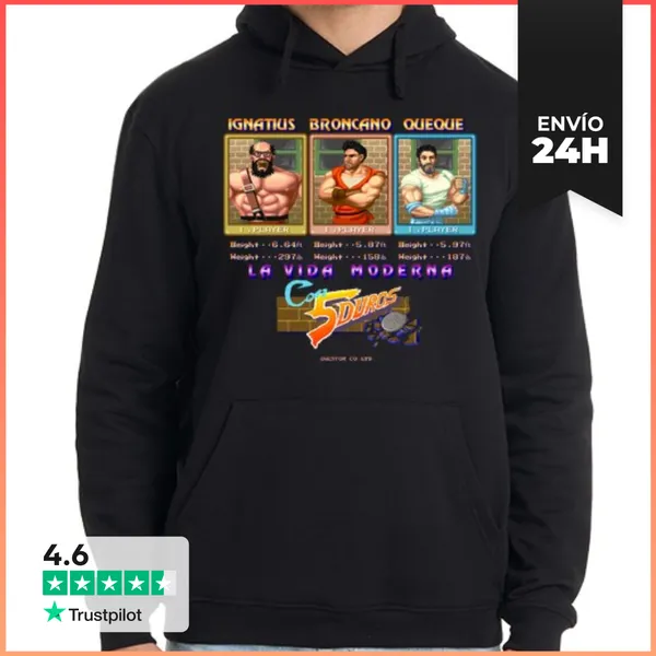 Sudadera Unisex Con Capucha Sudadera C5D LA VIDA MODERNA