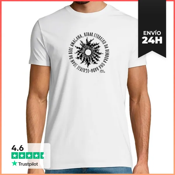 Camiseta Hombre Clásica Eguzkie Joan Da LaTostadora