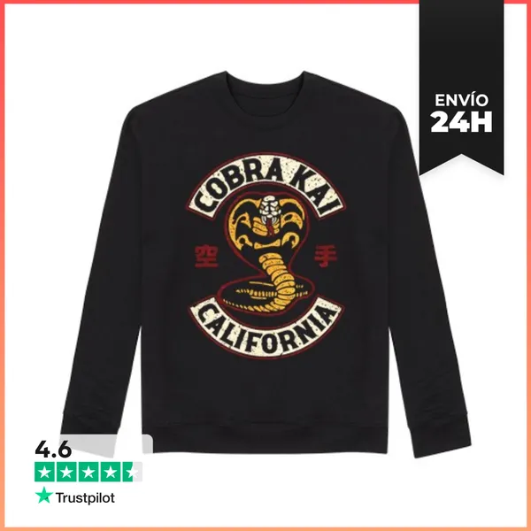 Sudadera Unisex Cobra Kai California LaTostadora