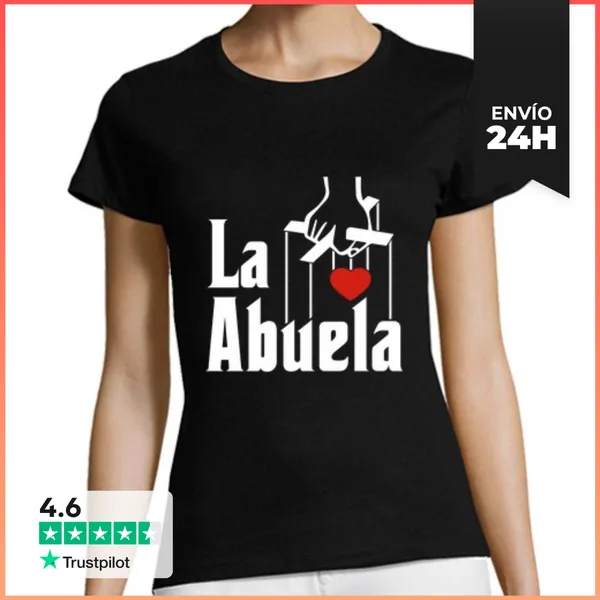 Camiseta Mujer Clásica La Abuela, El Padrino - Día De La Madre