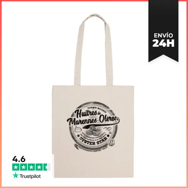 Bolsa De Tela Ostras De Marennes-oléron LaTostadora