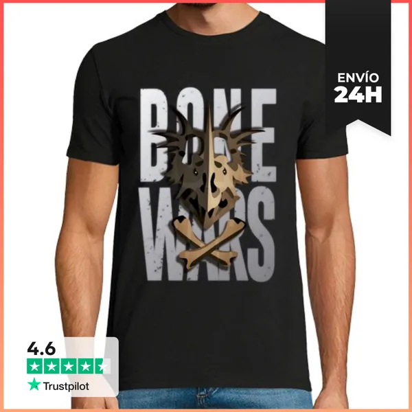 Camiseta Hombre Clásica Bone Wars LaTostadora