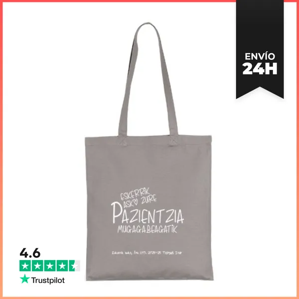Bolsa De Tela Eskerrik Asko Zure Pazientzia Mug... ZH LaTostadora