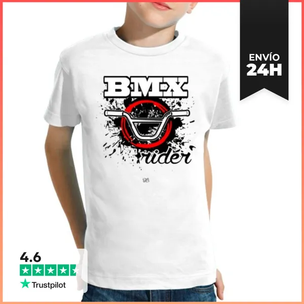 Camiseta Clásica Para Niños BMX LaTostadora