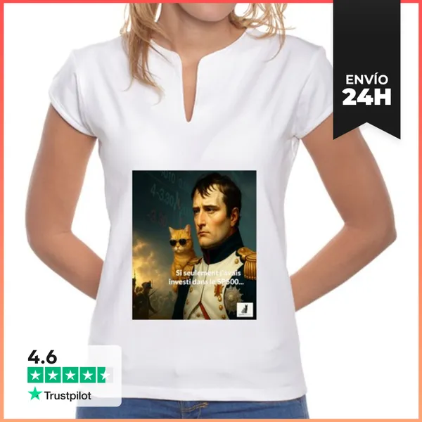 Camiseta Mujer Cuello Mao Napoleón Si Solo - Capitalista