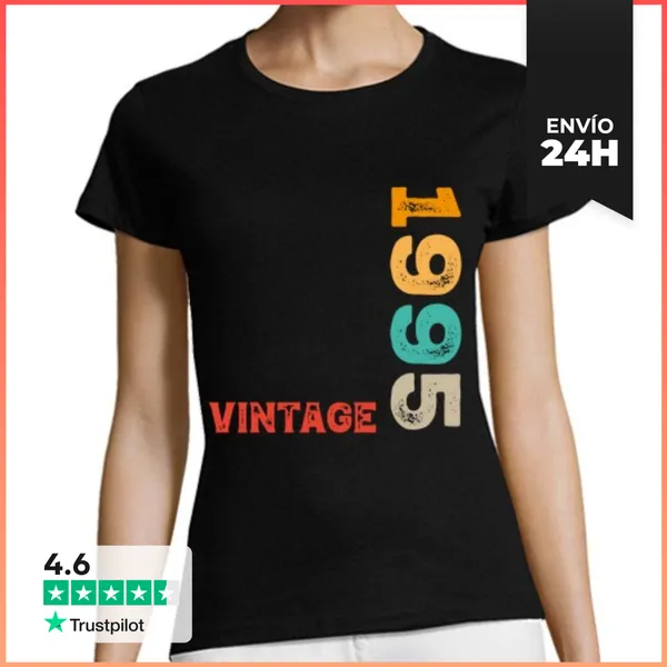 Camiseta Mujer Clásica 1995 Vintage LaTostadora