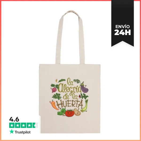 Bolsa De Tela La Alegría De La Huerta LaTostadora