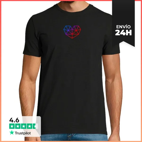Camiseta Hombre Clásica IMPORTA CORAZÓN LaTostadora