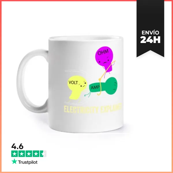 Taza Electricidad Explicada LaTostadora