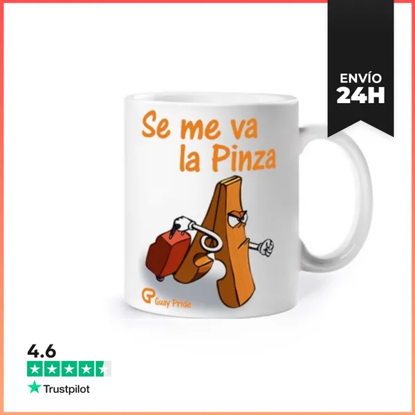 Taza Se Me Va La Pinza LaTostadora