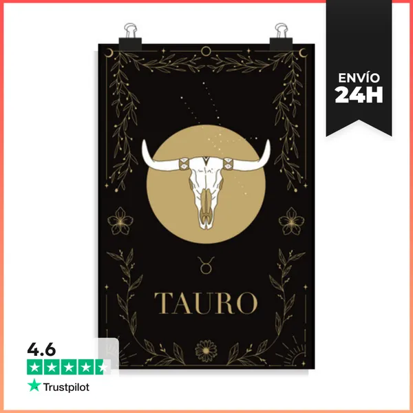 Póster Vertical Tauro LaTostadora
