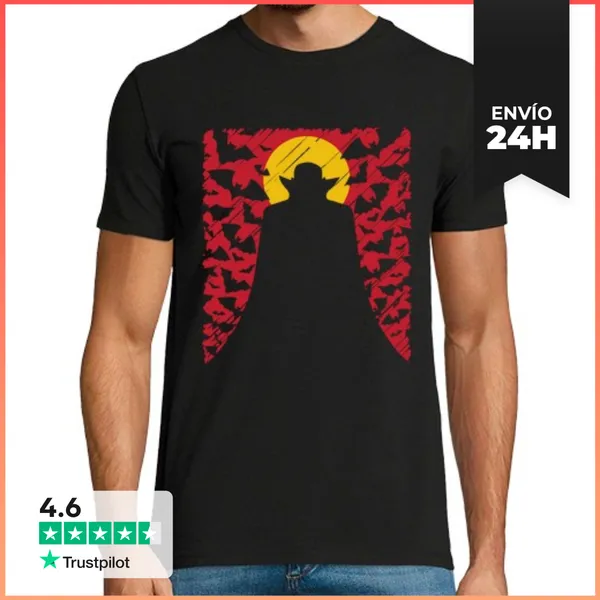 Camiseta Hombre Clásica Drácula LaTostadora