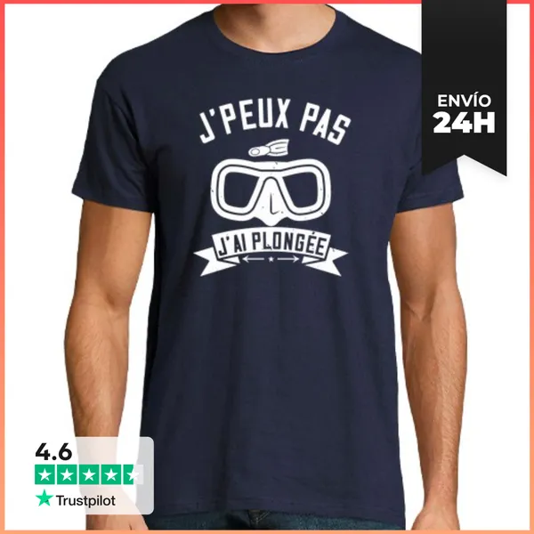 Camiseta Hombre Clásica No Puedo Tener Humor De Buceo Buceo