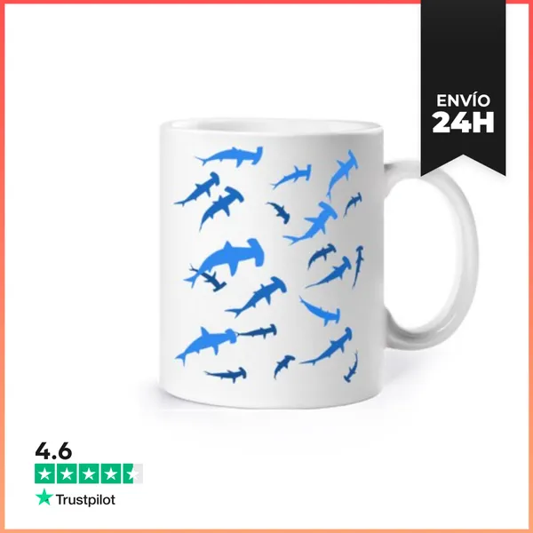 Taza Tiburones Martillo LaTostadora
