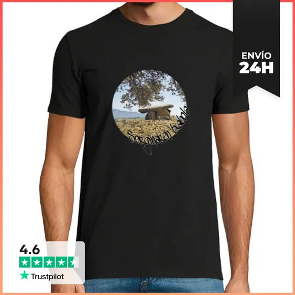 Camiseta Hombre Clásica Sorginaren Txabola LaTostadora