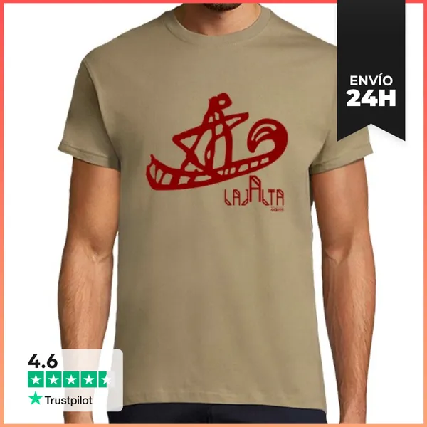 Camiseta Hombre Clásica Laja Alta Chico LaTostadora