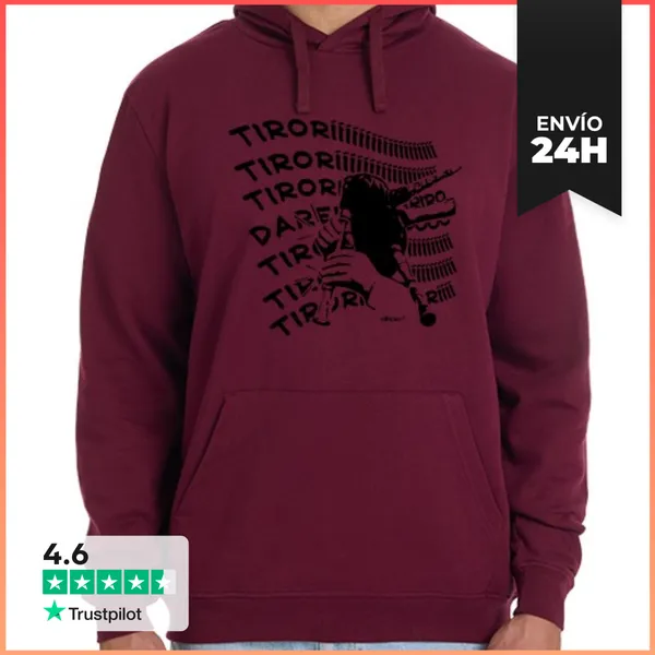 Sudadera Unisex Con Capucha 11. Gaita Gallega LaTostadora