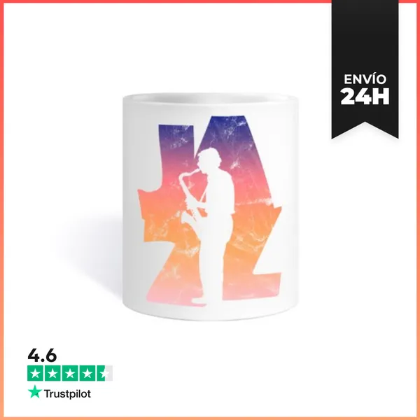 Taza Jazz Retro LaTostadora